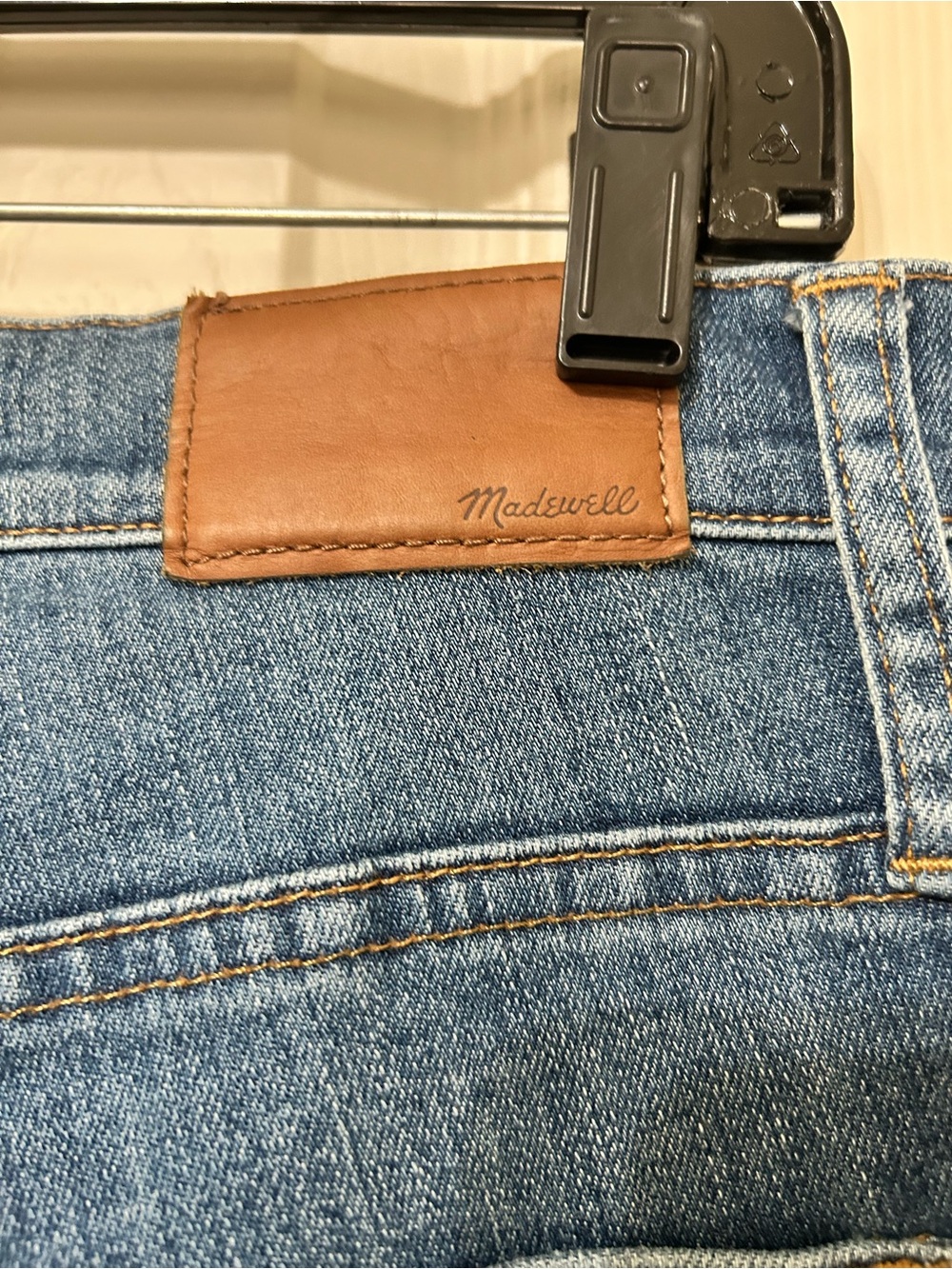 NEW Madewell 10" High Rise Skinny Jean Tulip-Hem somerset wash stretch denim 30 - Picture 5 of 12